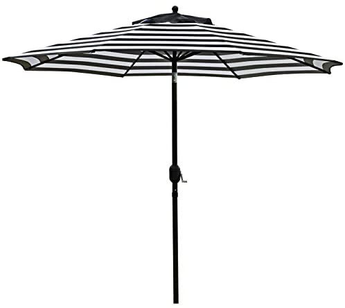 striped umbrella outdoor umbrella