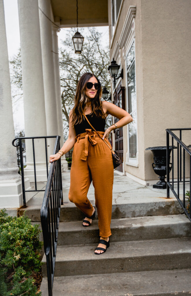 The perfect paperbag waist pants - This is our Bliss