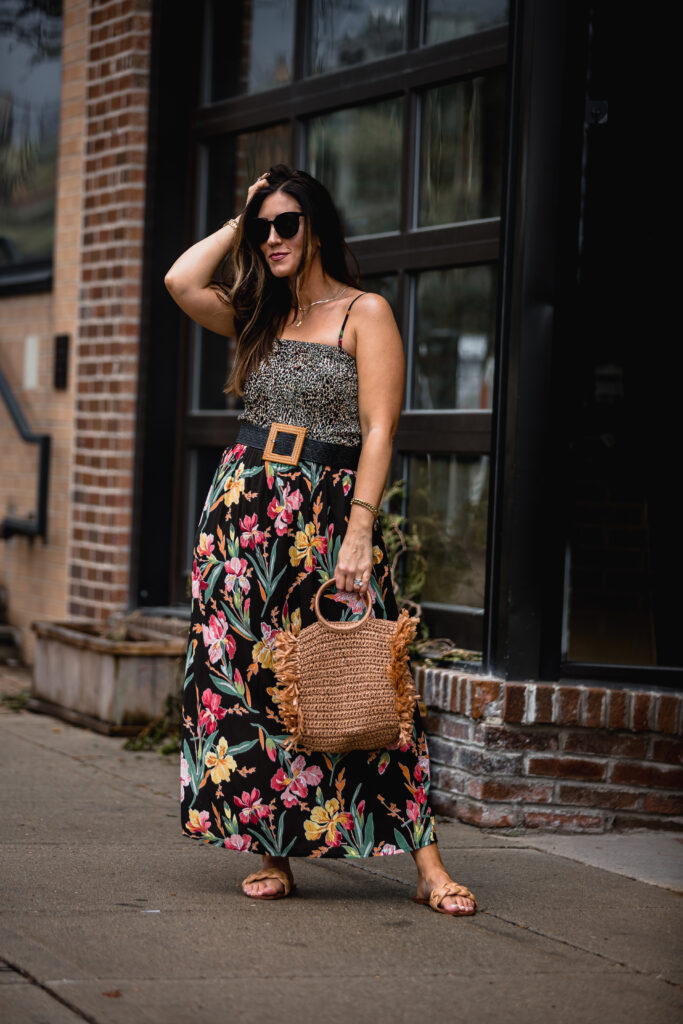 floral maxi dress for Summer - This is our Bliss