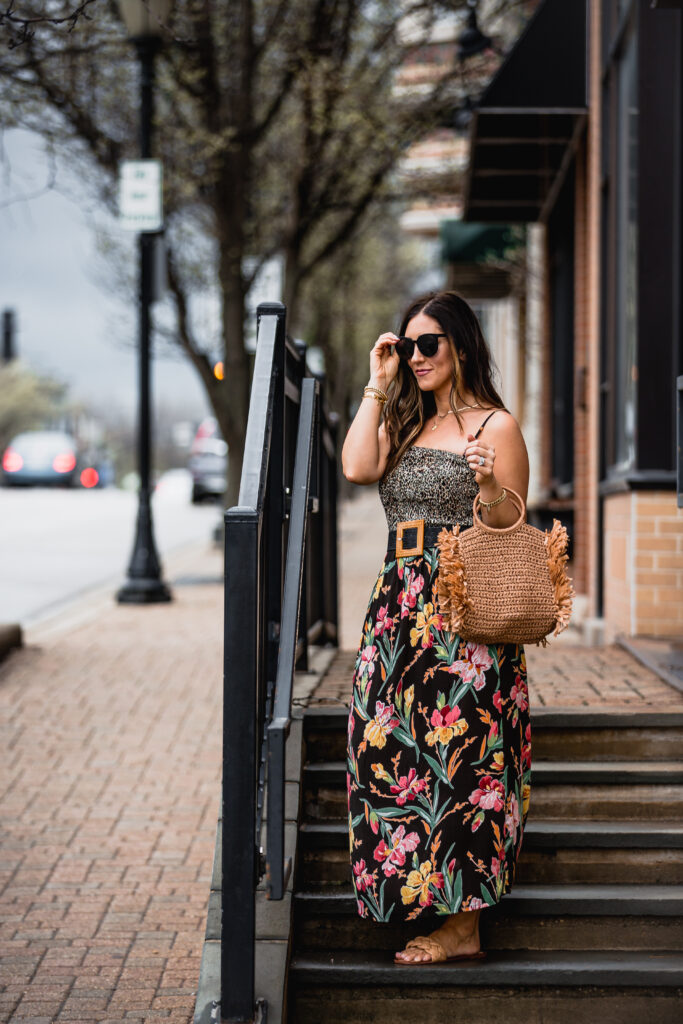 floral maxi dress for Summer - This is our Bliss #amazonfashion #maxidress #amazondress #summerdress