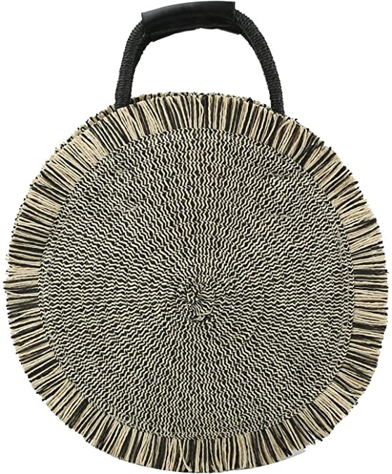 round woven tote - This is our Bliss - Amazon