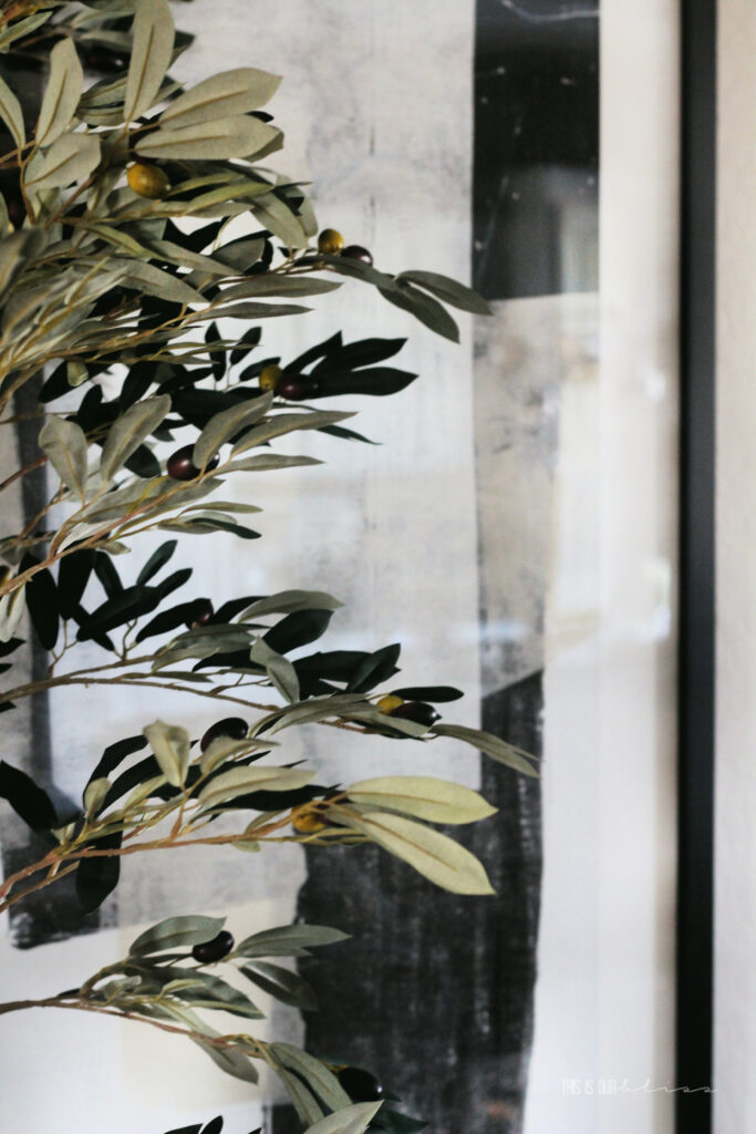 Faux olive tree - This is our Bliss