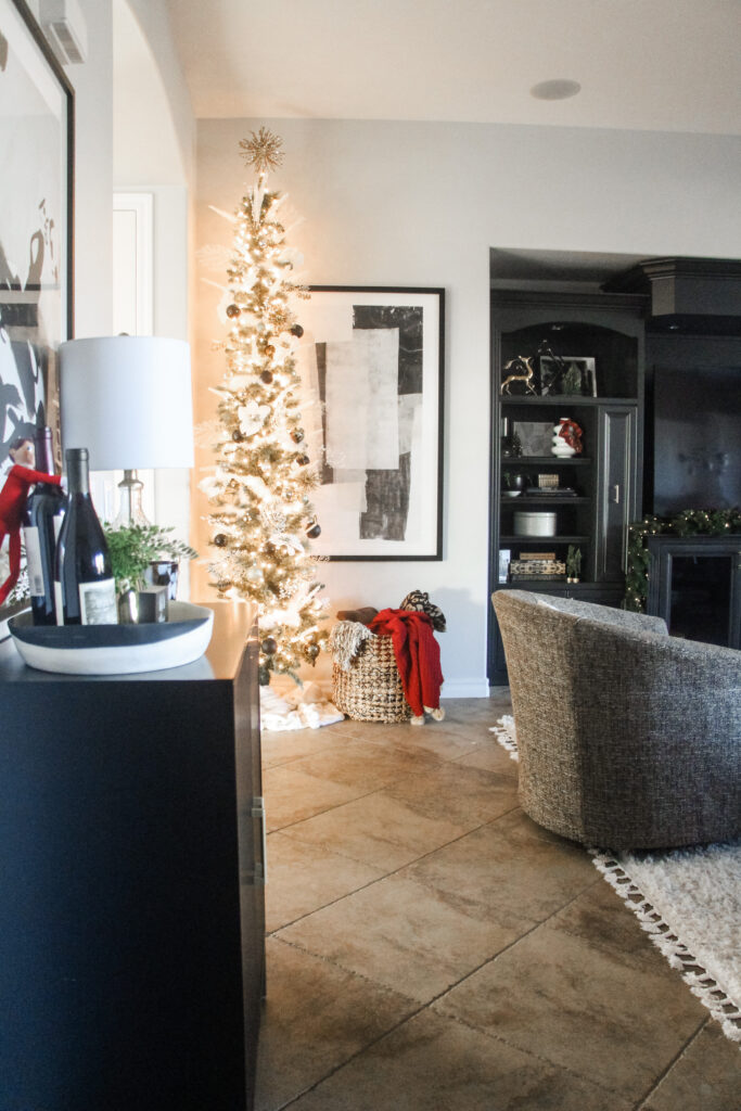 Holiday Home Tour - Christmas Family Room - This is our Bliss