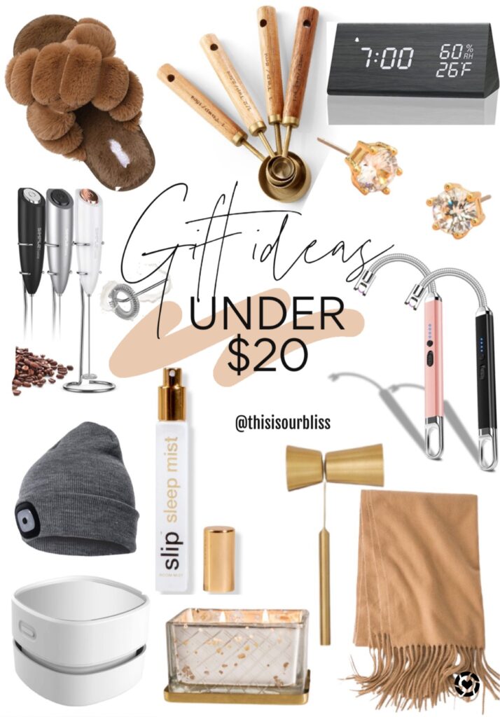 20 Gift Ideas Under $20 - This is our Bliss