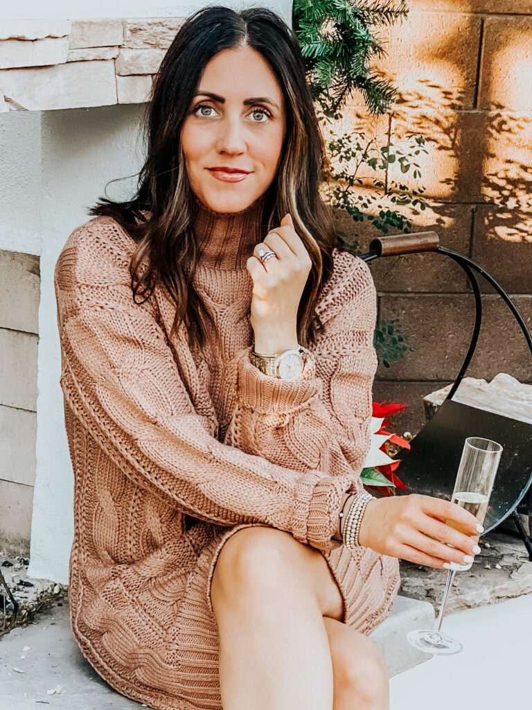 khaki cableknit sweater dress - amazon sweater dress - This is our Bliss