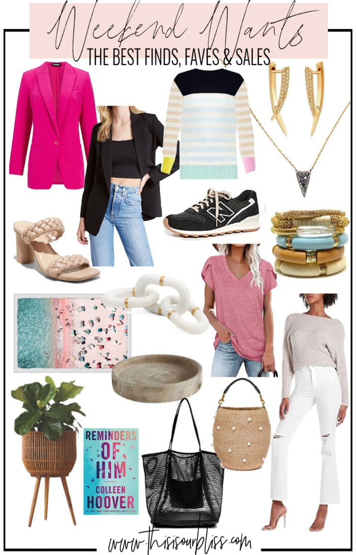 Weekend Wants - the best finds, faves & sales - This is our Bliss #weekendshopping #weekendsales #