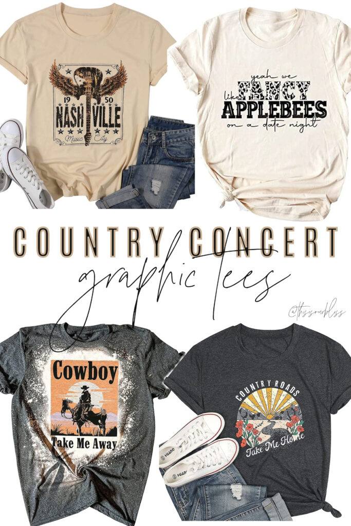 country concert graphic tees - western inspired t shirts - This is our Bliss