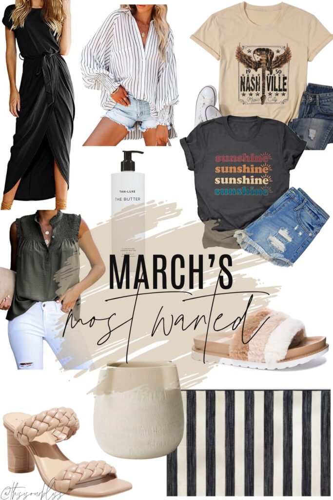 March's Most Wanted - This is our Bliss Top Sellers