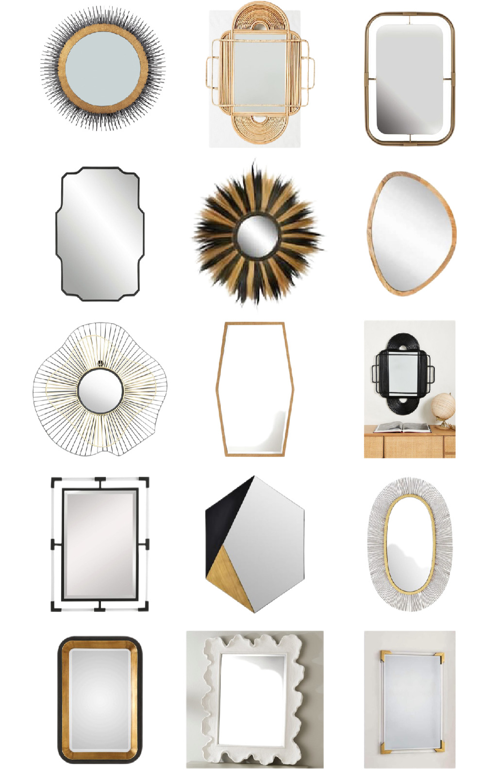 15 Unique Wall Mirrors - This is our Bliss