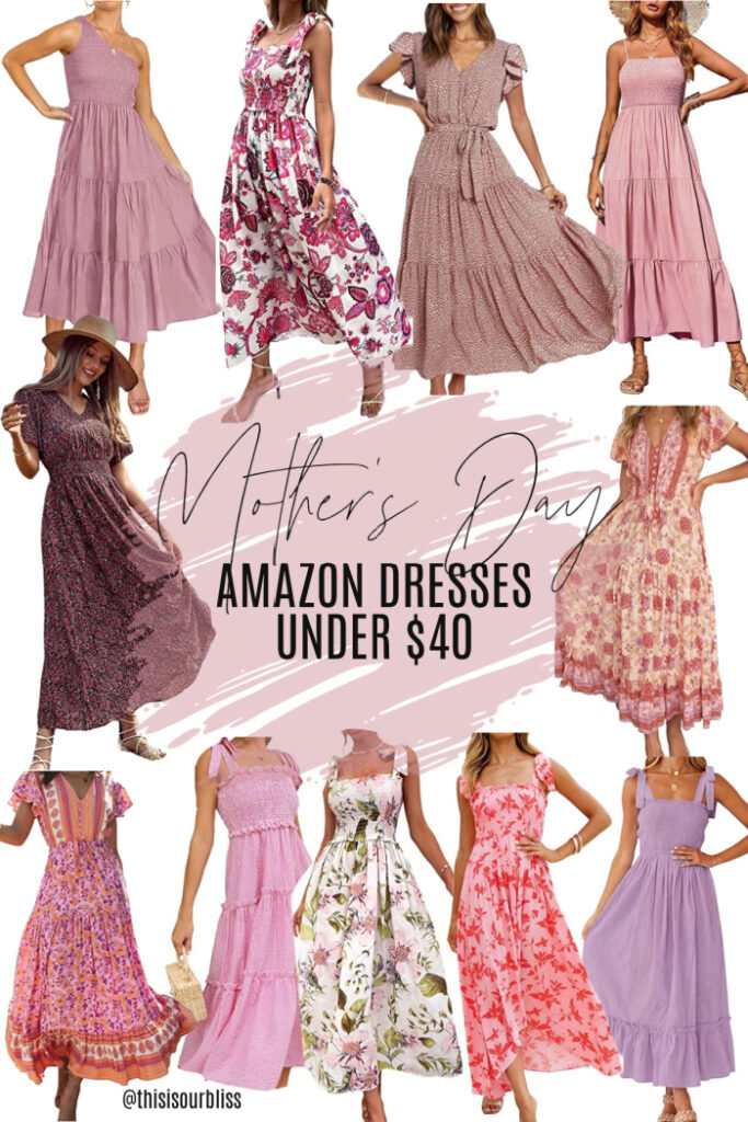 Mother's Day Dresses from Amazon Under $40 - This is our Bliss copy