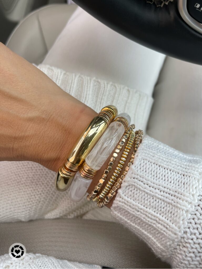 tube bangle bracelet set - amazon find - This is our Bliss