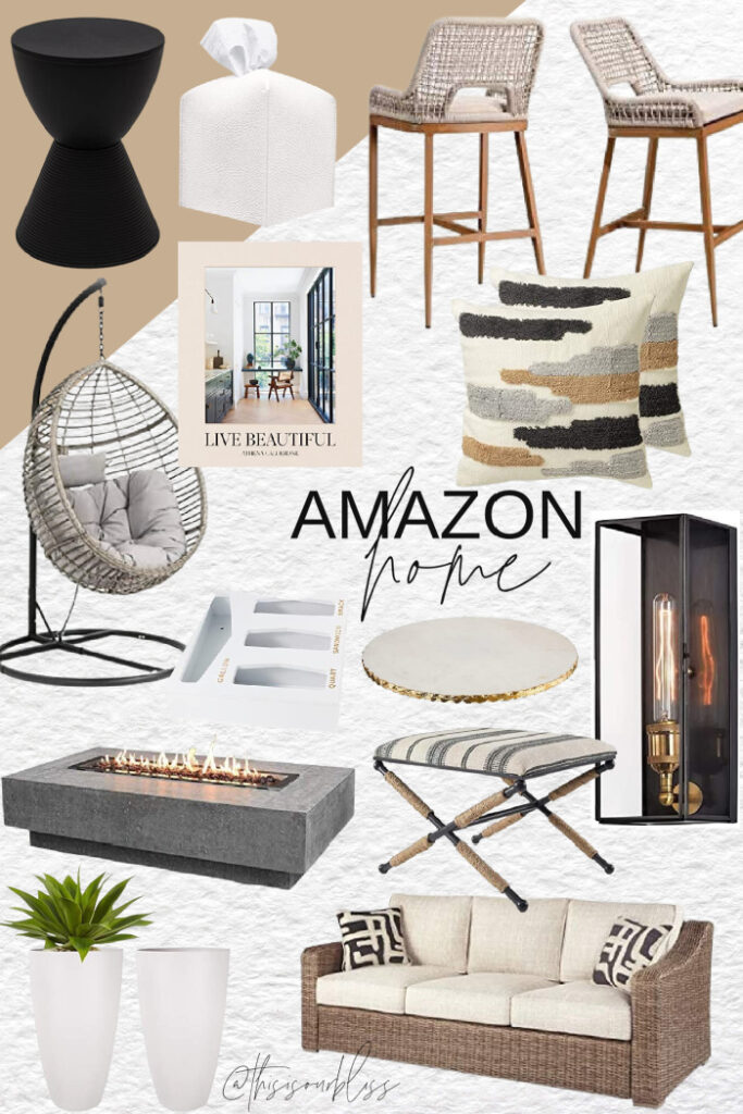 Neutral Amazon Home Finds - This is our Bliss #amazonhome