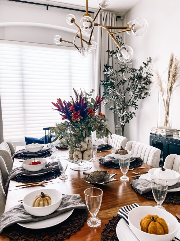 Fall Home Tour 2022 - This is our Bliss - Fall tablescape