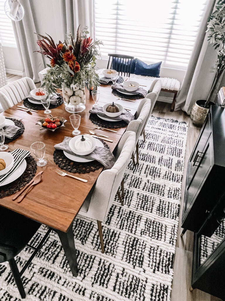 Fall Home Tour 2022 - This is our Bliss - Fall tablescape