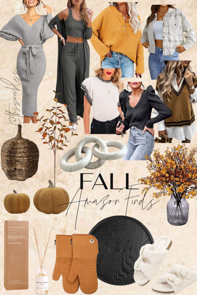 The Best Fall Amazon Finds Under $40 - This is our Bliss - #fallamazonfinds