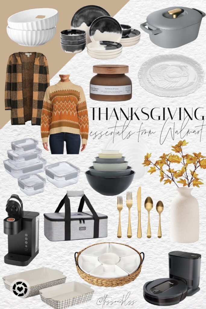 Thanksgiving Essentials from Walmart - Walmart Thanksgiving finds! - This is our Bliss #walmartfinds #Thanksgivingessentials