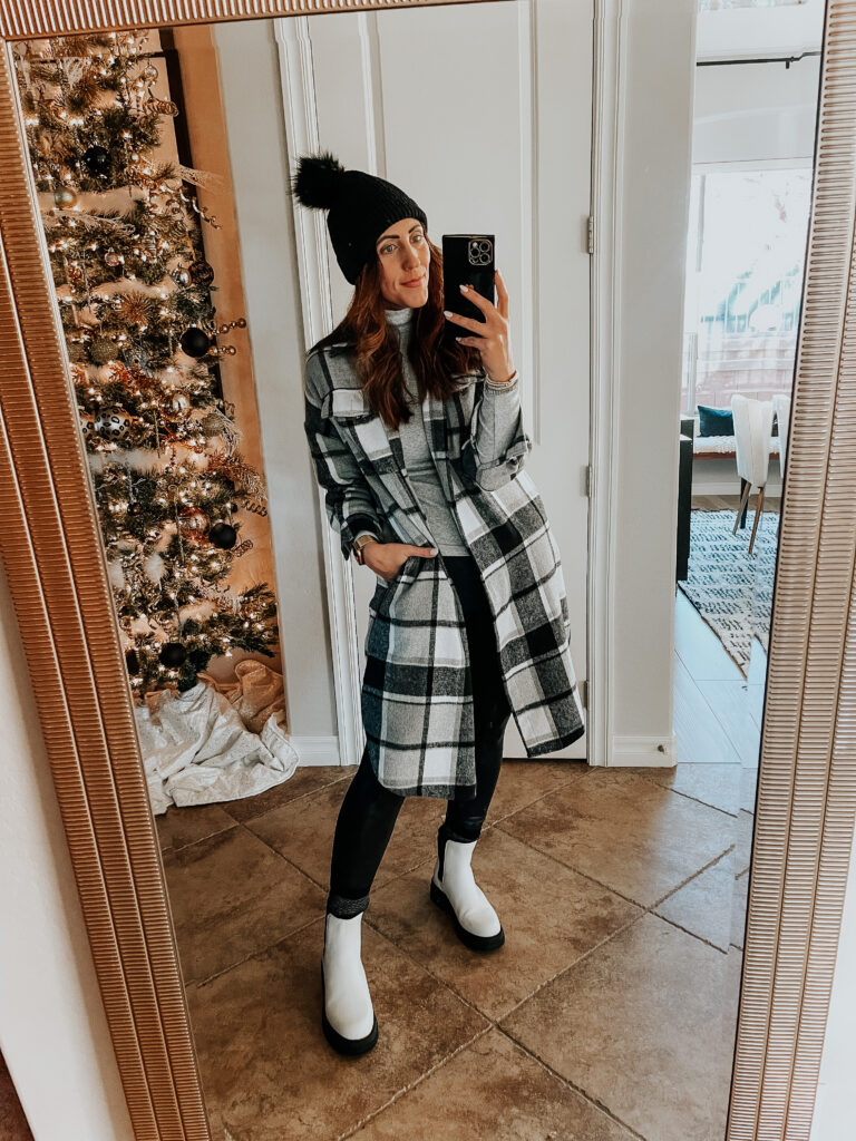 Amazon holiday outfit ideas - seeing christmas lights or ice skating with the family - This is our Bliss