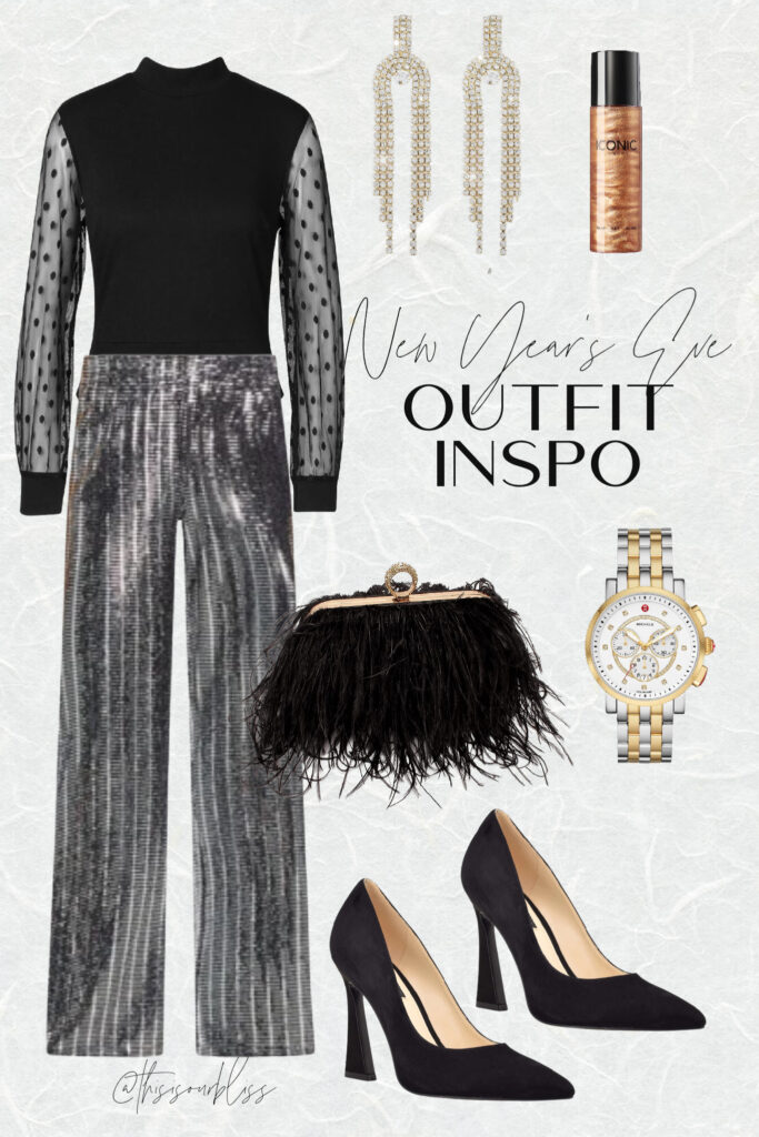 What to wear on New Year's Eve - This is our Bliss - NYE outfit ideas #nyeoutfits #nyeoutfitideas
