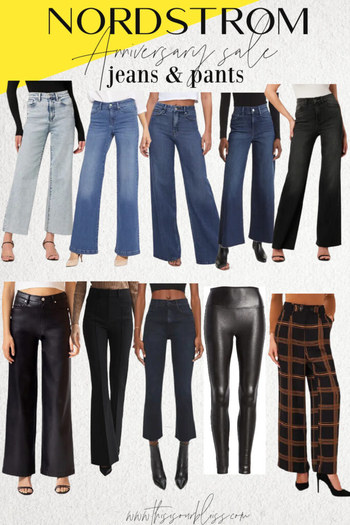 Nordstrom Anniversary sale bottoms, jeans and denim - This is our Bliss #nsale