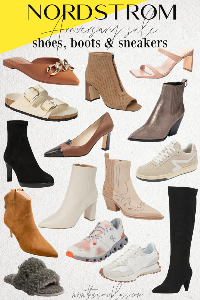 Nordstrom Anniversary Sale - my picks for shoes, boots, heels and mules! - This is our Bliss #nsale