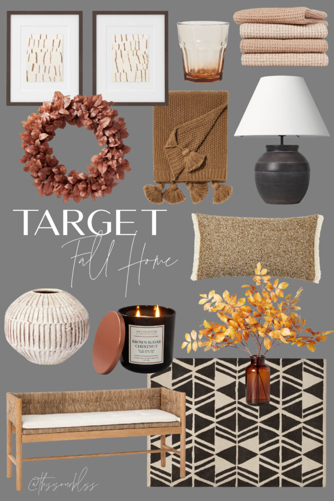 Fall Home finds from Target - This is our Bliss
