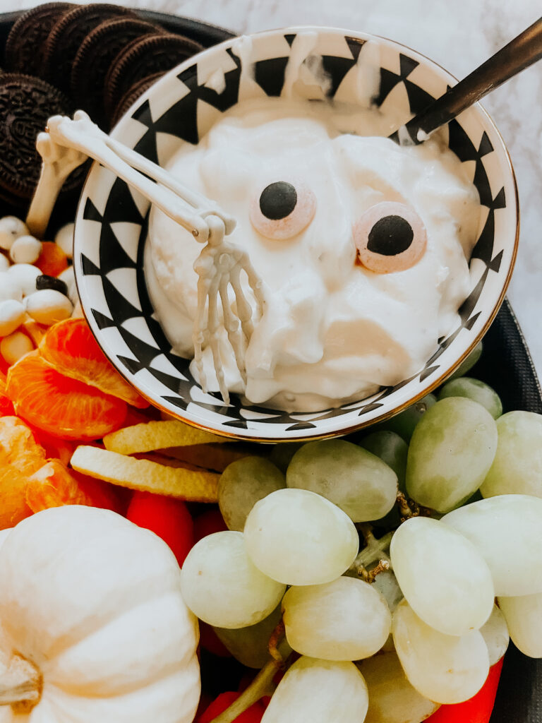 Candy monster eyes for Halloween snack board - This is our Bliss