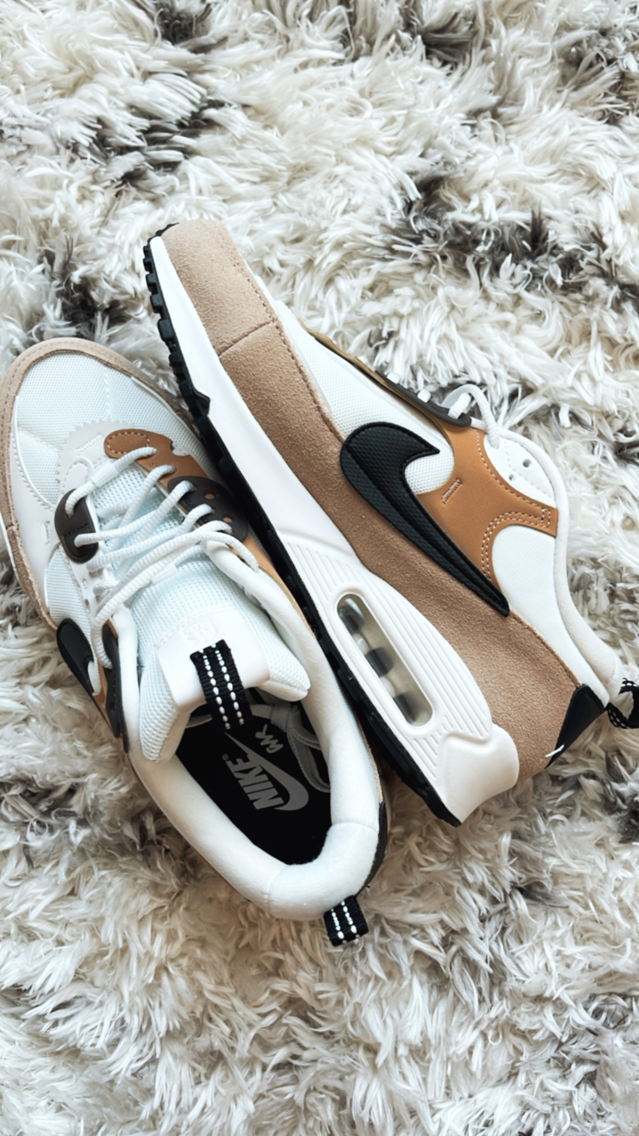 Nike Women's Air Max 90 Futura Shoes neutral sneakers - nike sand black - This is our Bliss