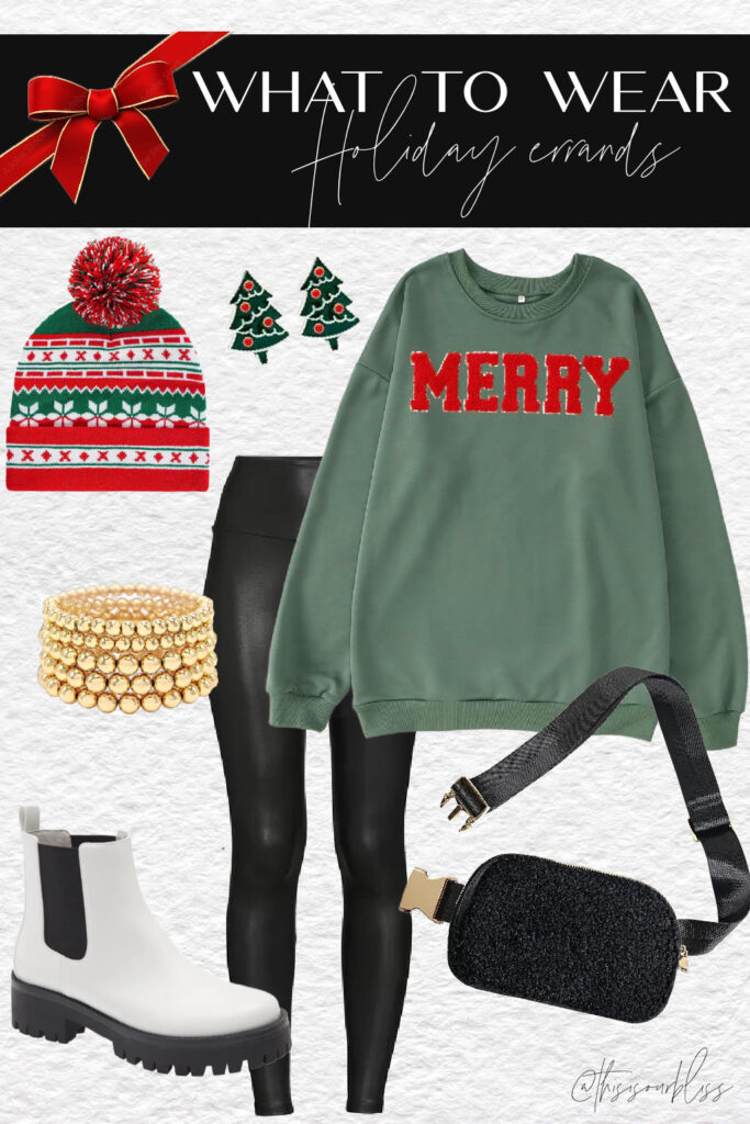 holiday outfit idea - casual holiday style - This is our Bliss #holidaystyleguide
